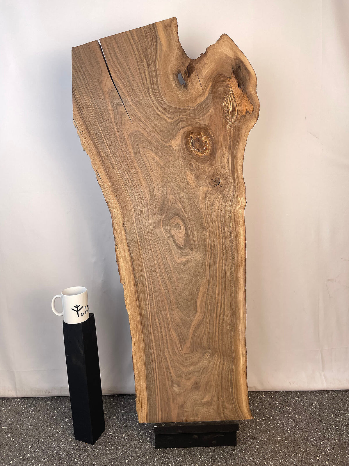 Black Walnut - Double Live Edge Board