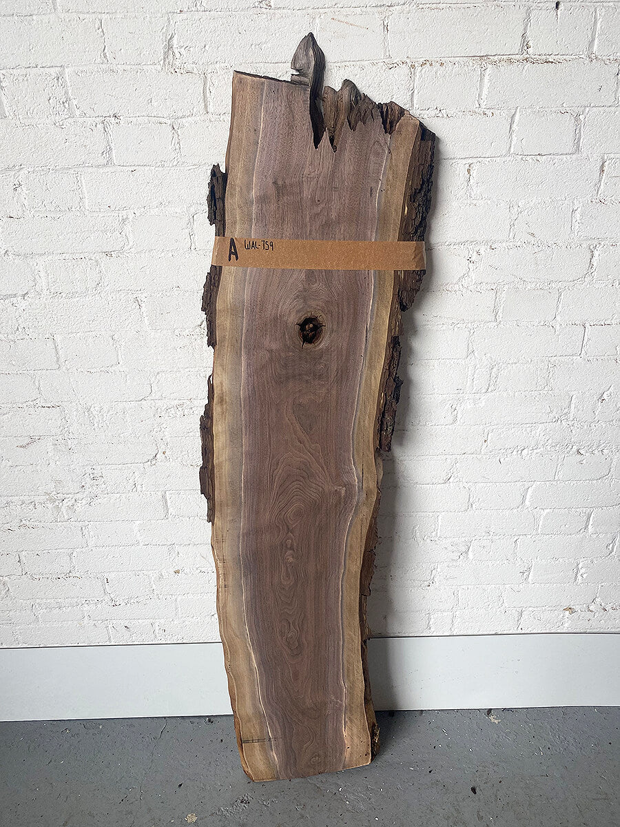 Black Walnut - Live Edge Character Board