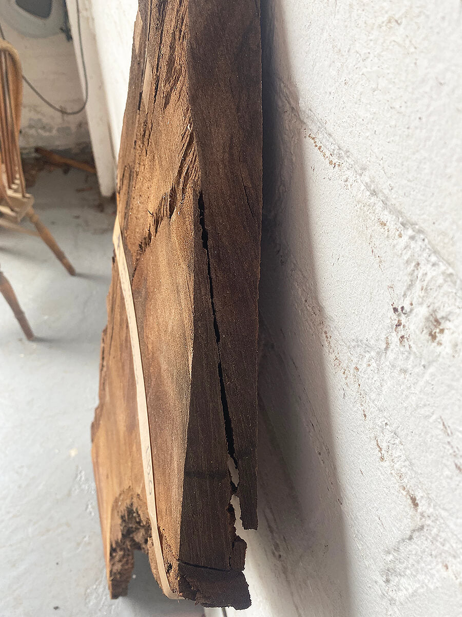 V Rustic Board Black Walnut - Rustic Wood Board from Addington Palace Golf Course