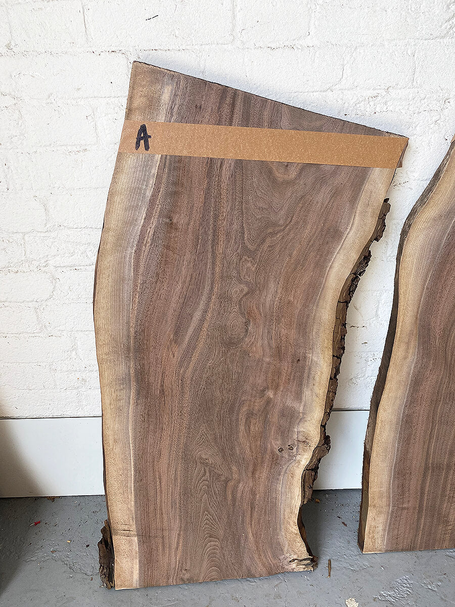Black Walnut - Waney Edge Boards