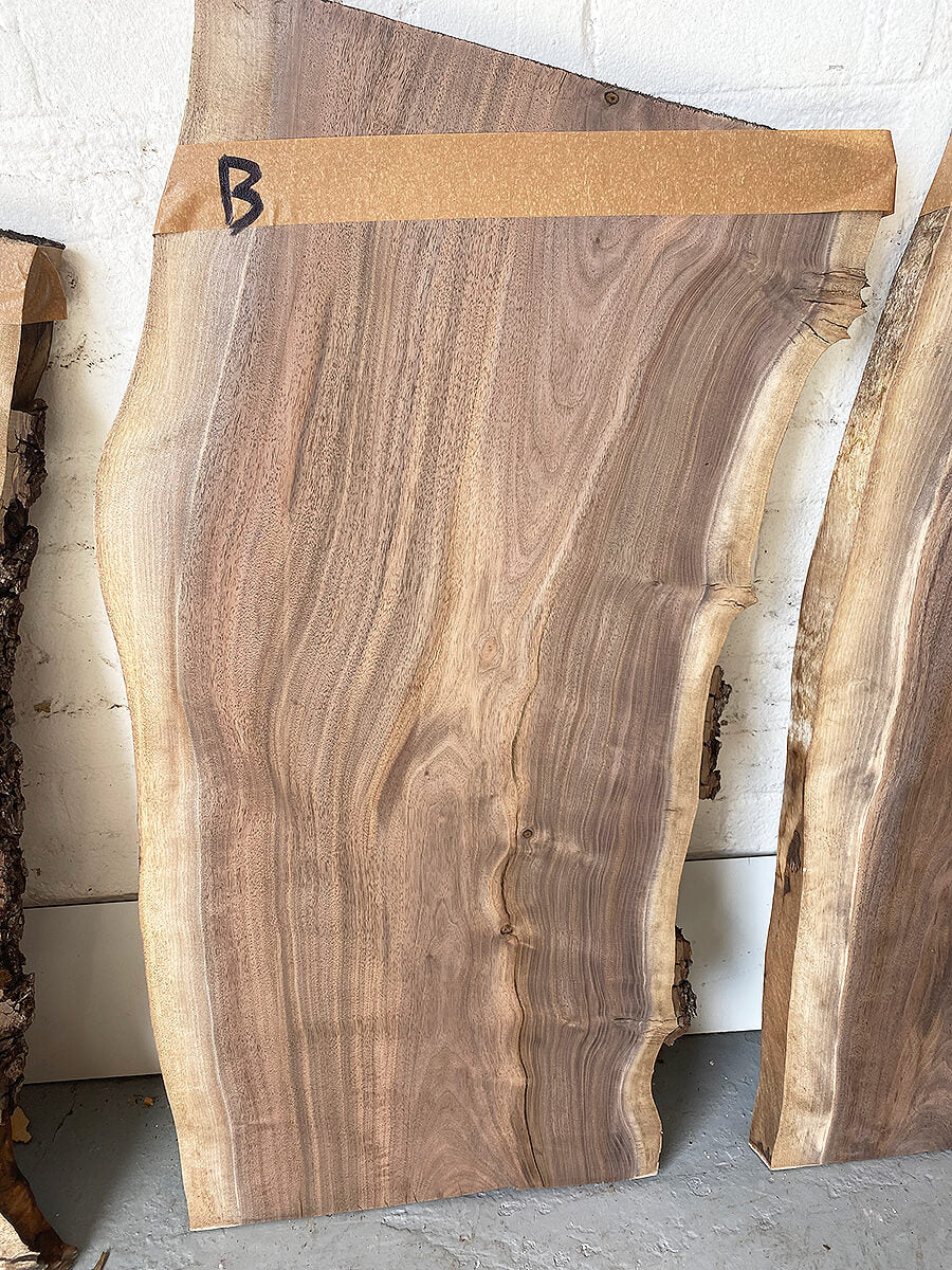 Black Walnut - Waney Edge Boards