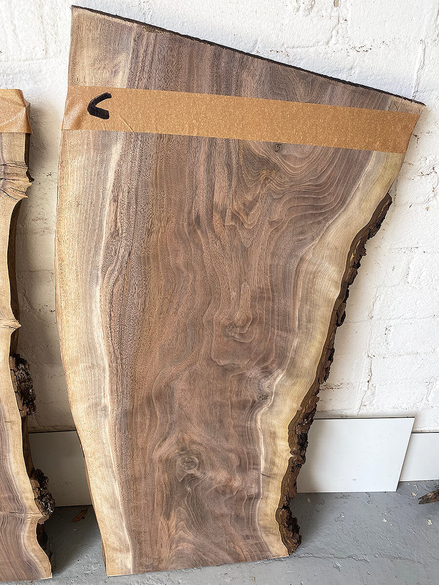 Black Walnut - Waney Edge Boards