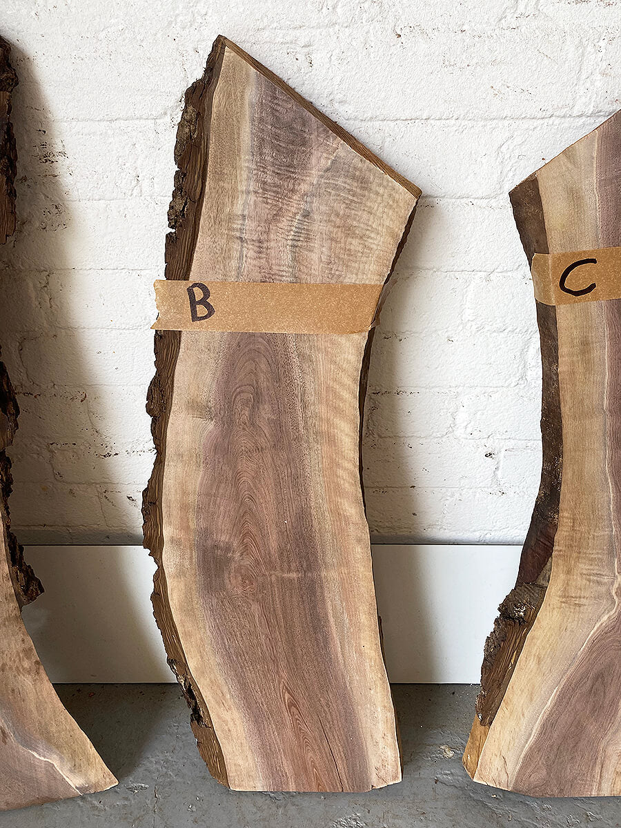Black Walnut - Waney Edge Boards