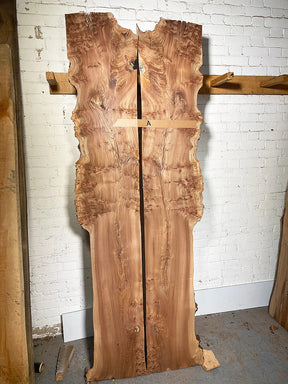 Elm - Bookmatched Live Edge Pair