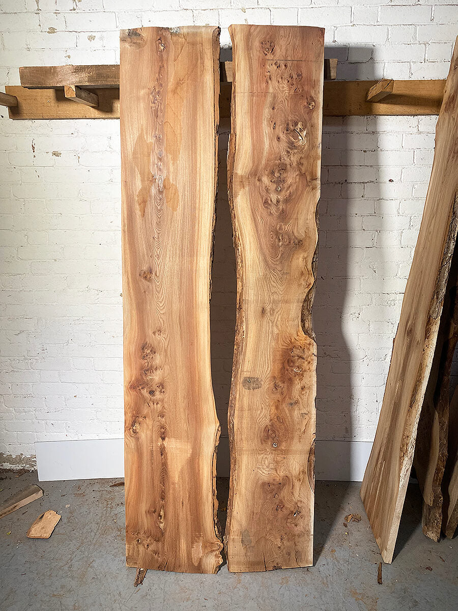 Elm - Bookmatched Pair