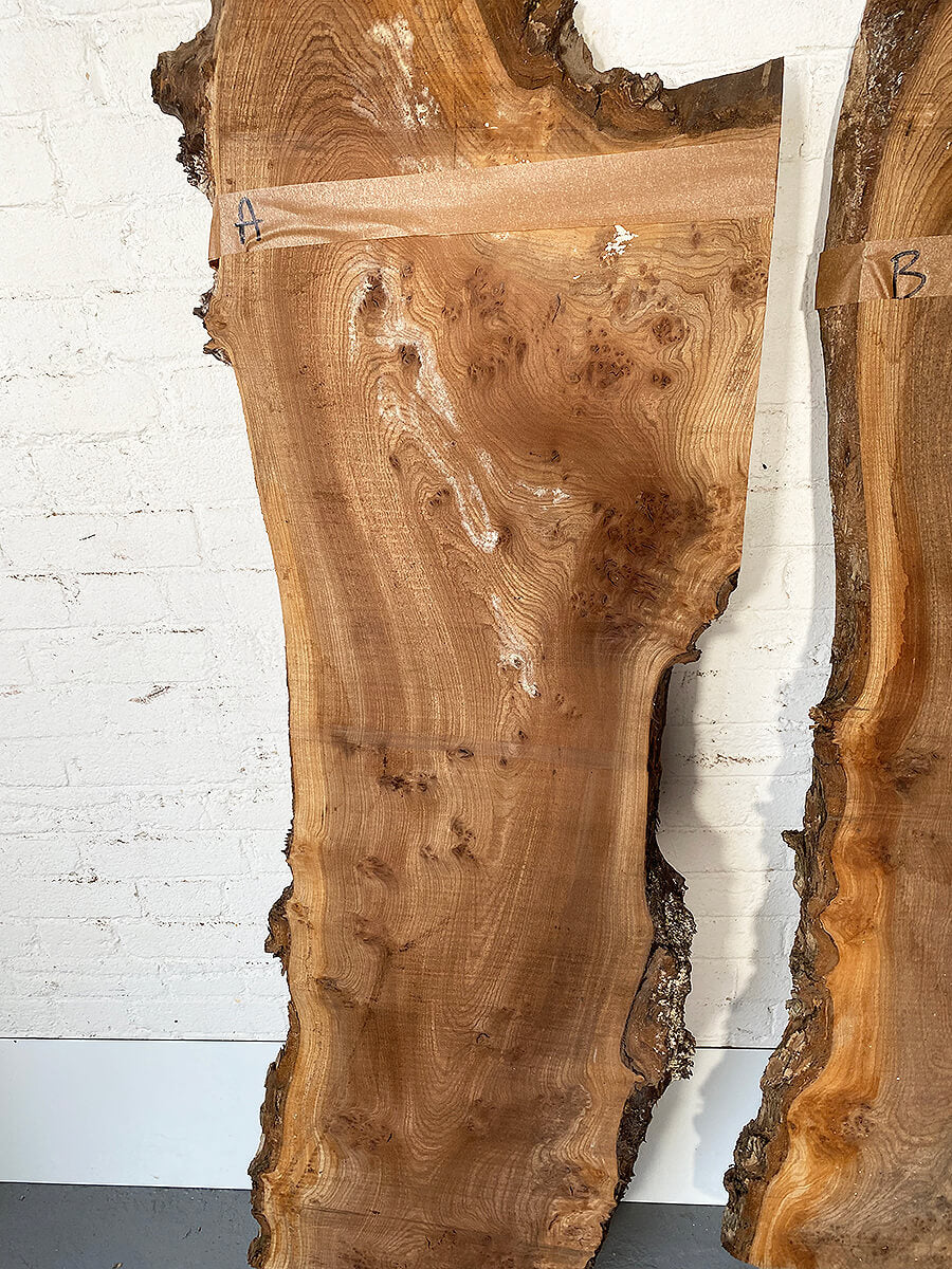 Elm - Bookmatched Wood Boards