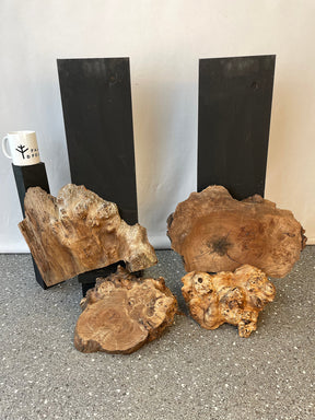 Elm - Character Burr Boards (Timber Pack)
