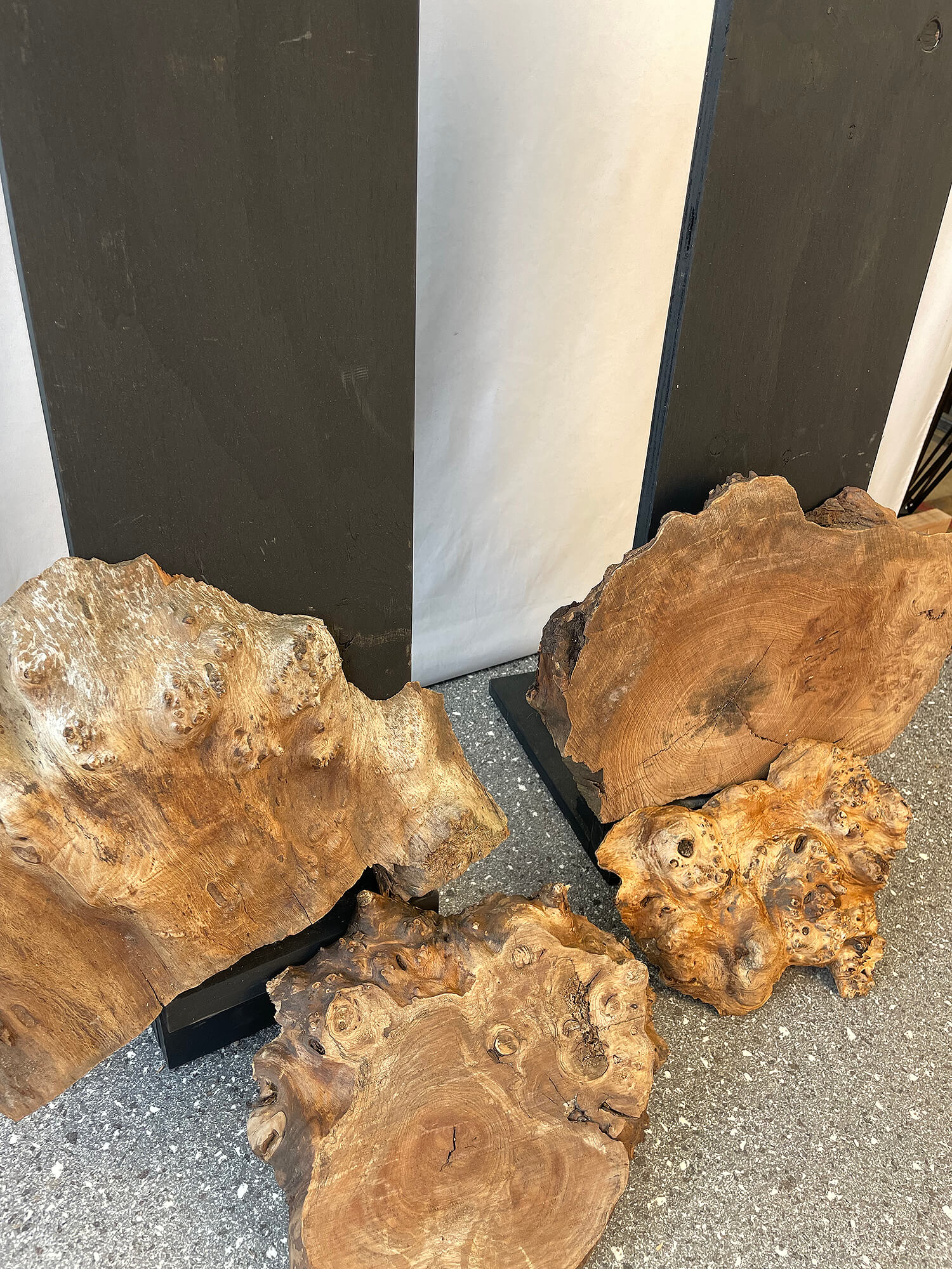 Elm - Character Burr Boards (Timber Pack)