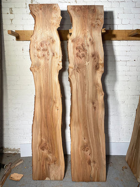 Elm - Double Live Edge Boards