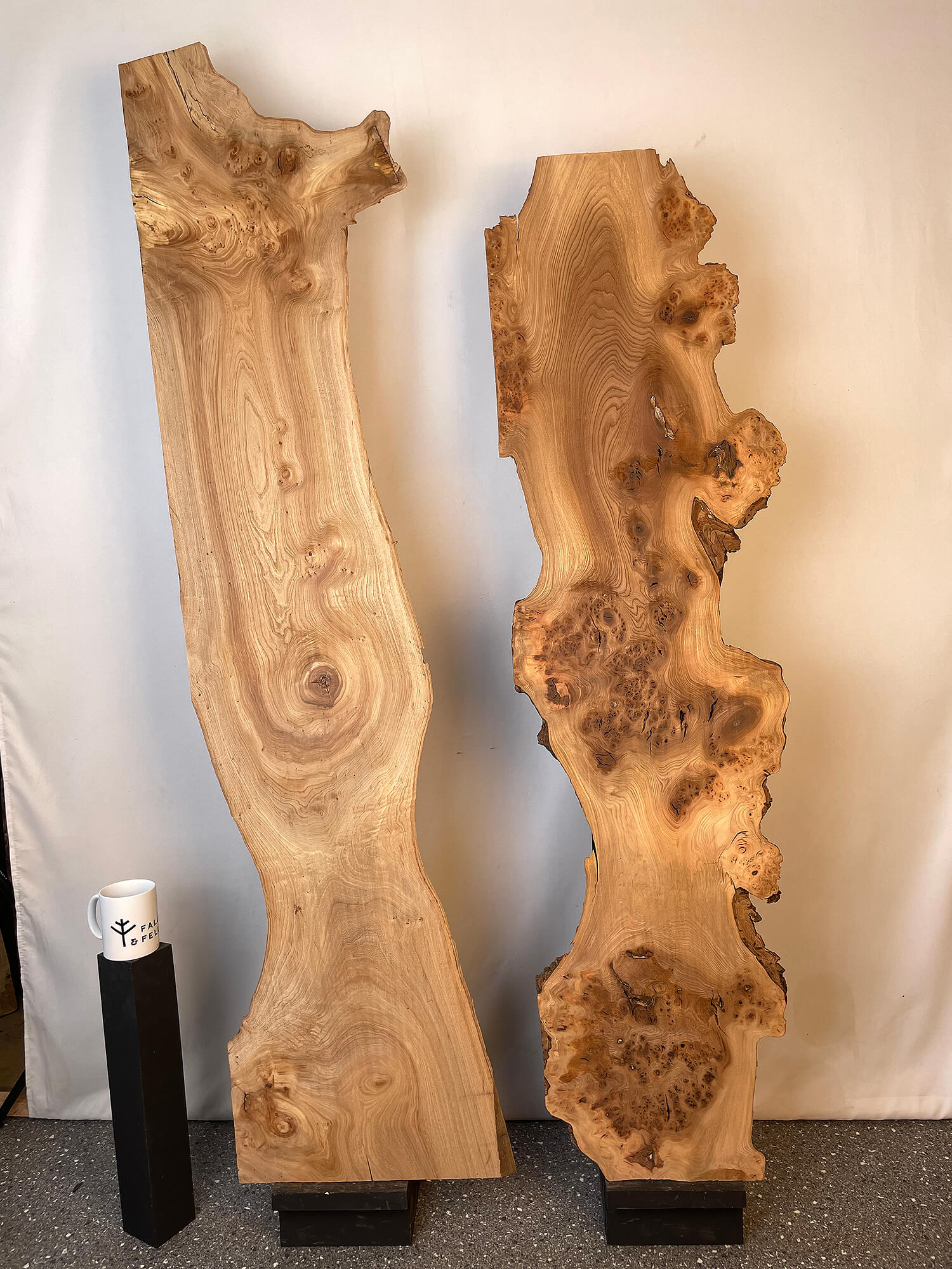 Elm - Live Edge Burr Boards