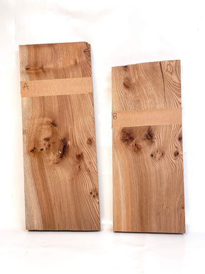 Elm - Straight Edge Pair