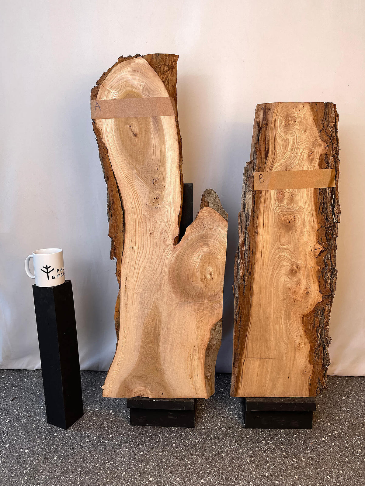 Elm - Waney Edge Boards