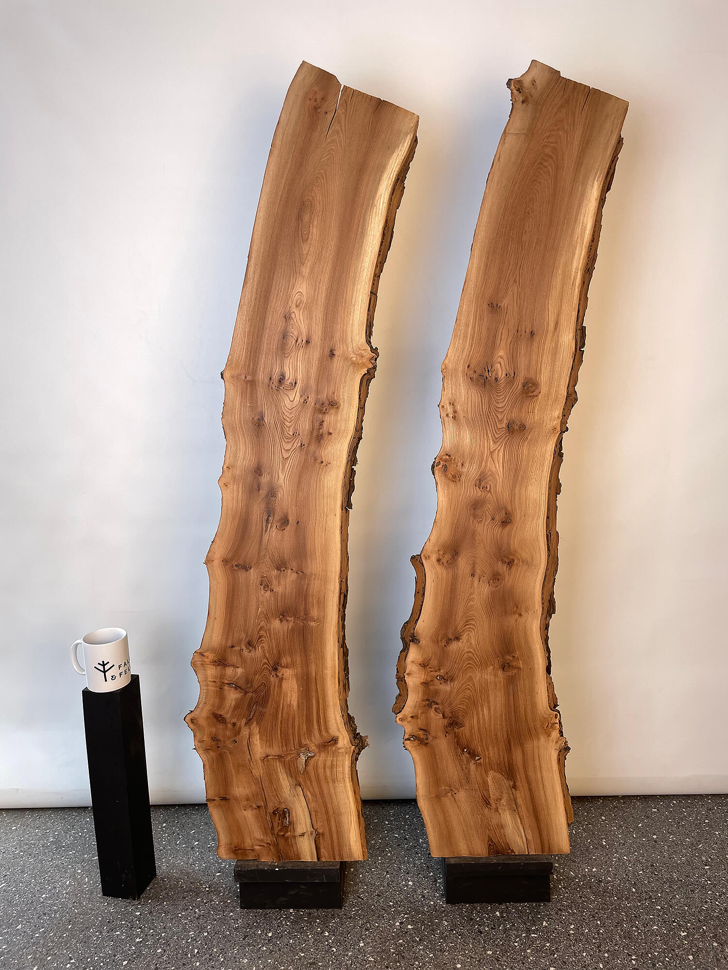 Elm - Waney Edge Boards