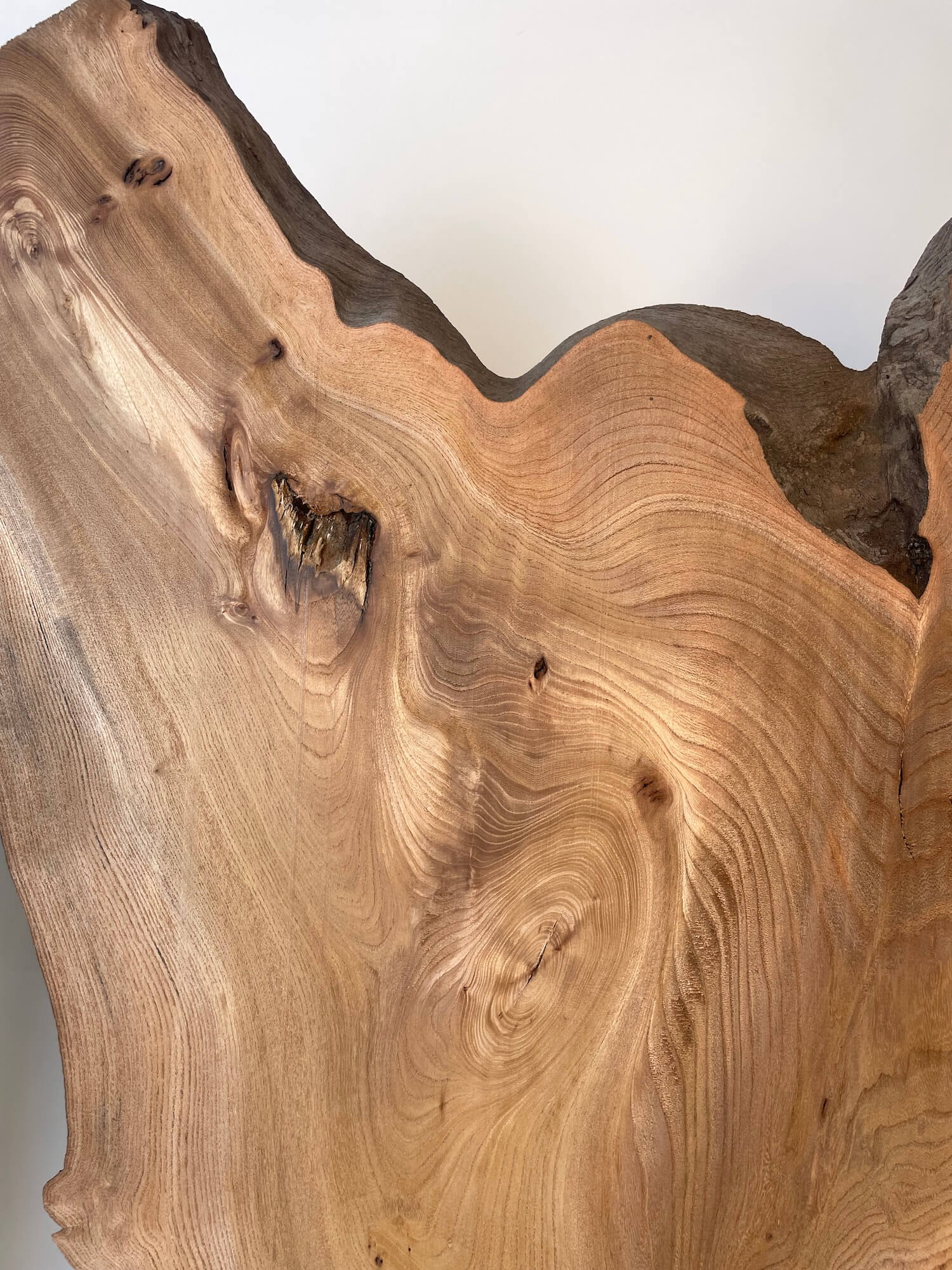 Elm - Waney Edge Boards
