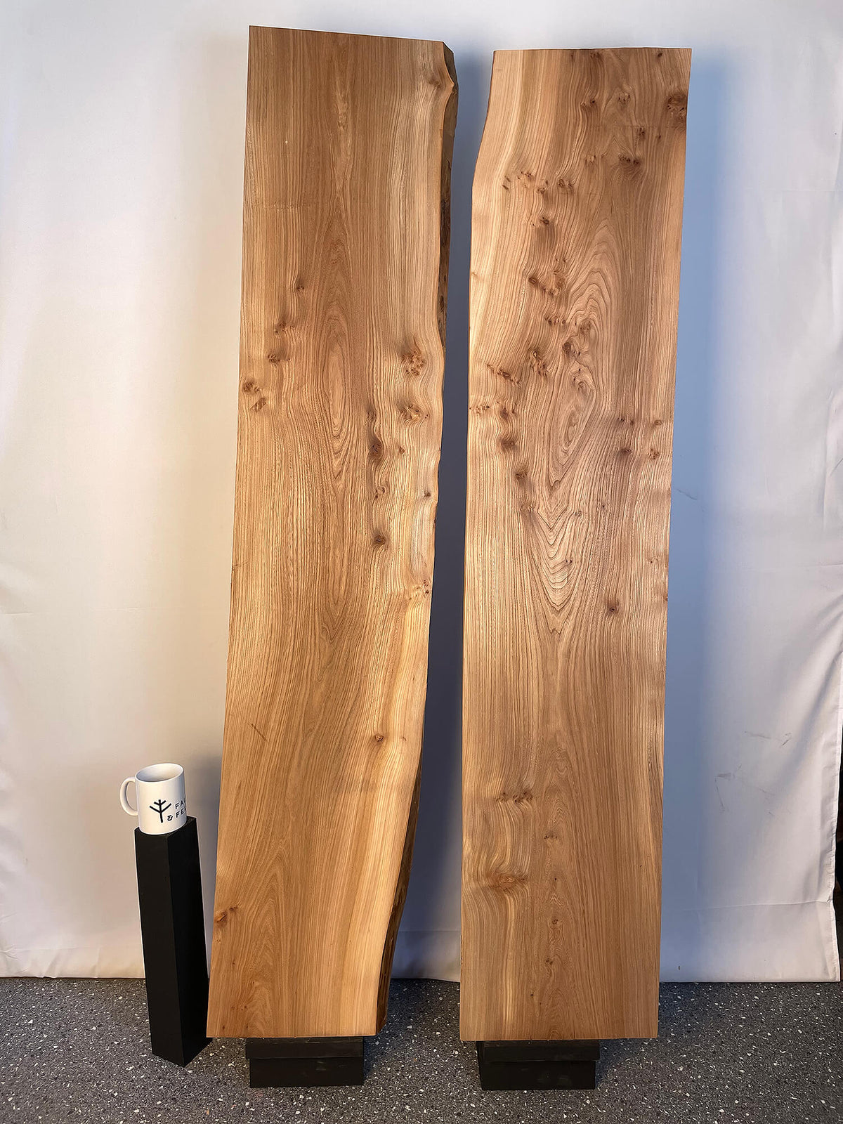 Elm - Waney Edge Boards