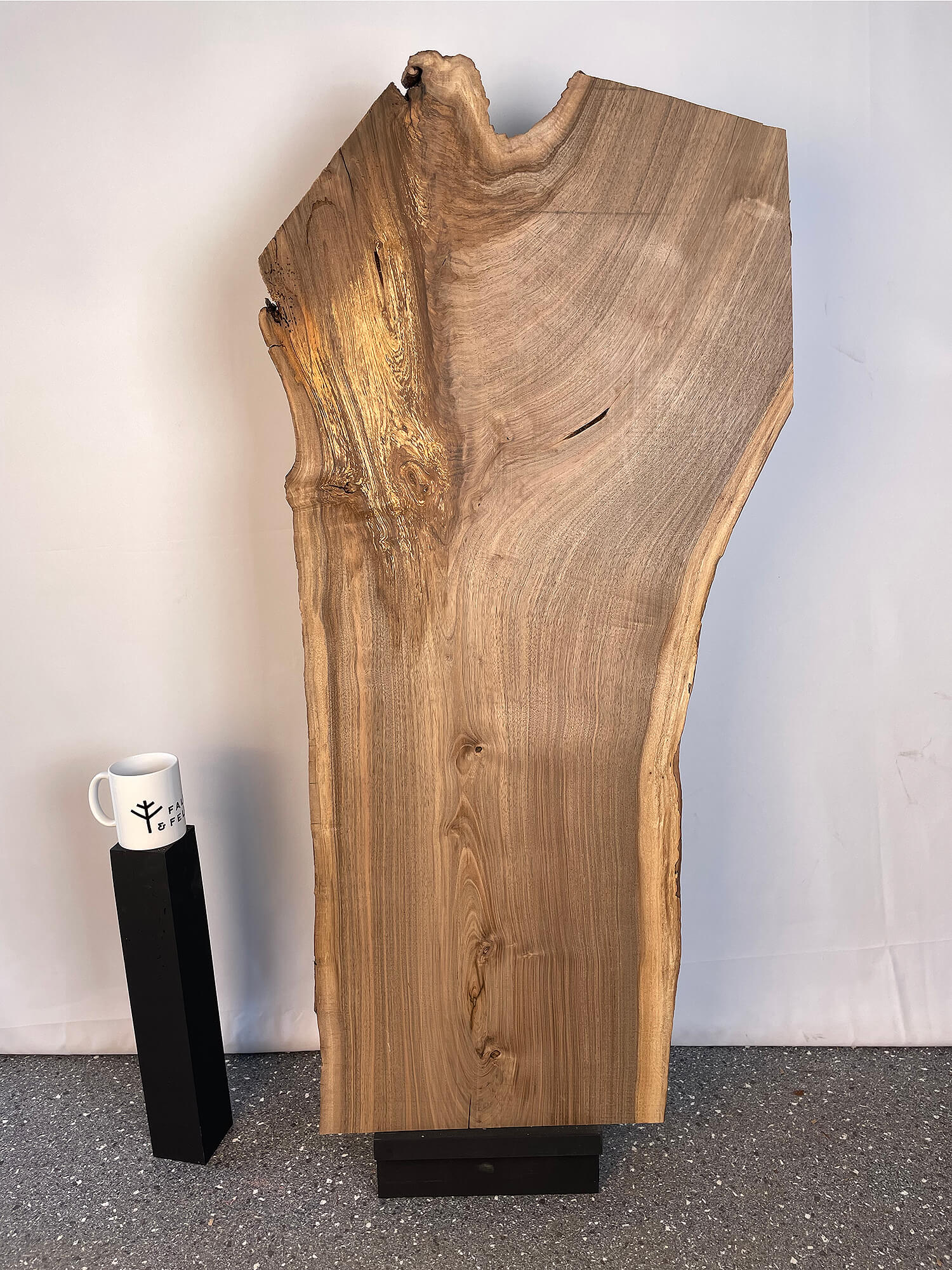 English Walnut - Live Edge Slab