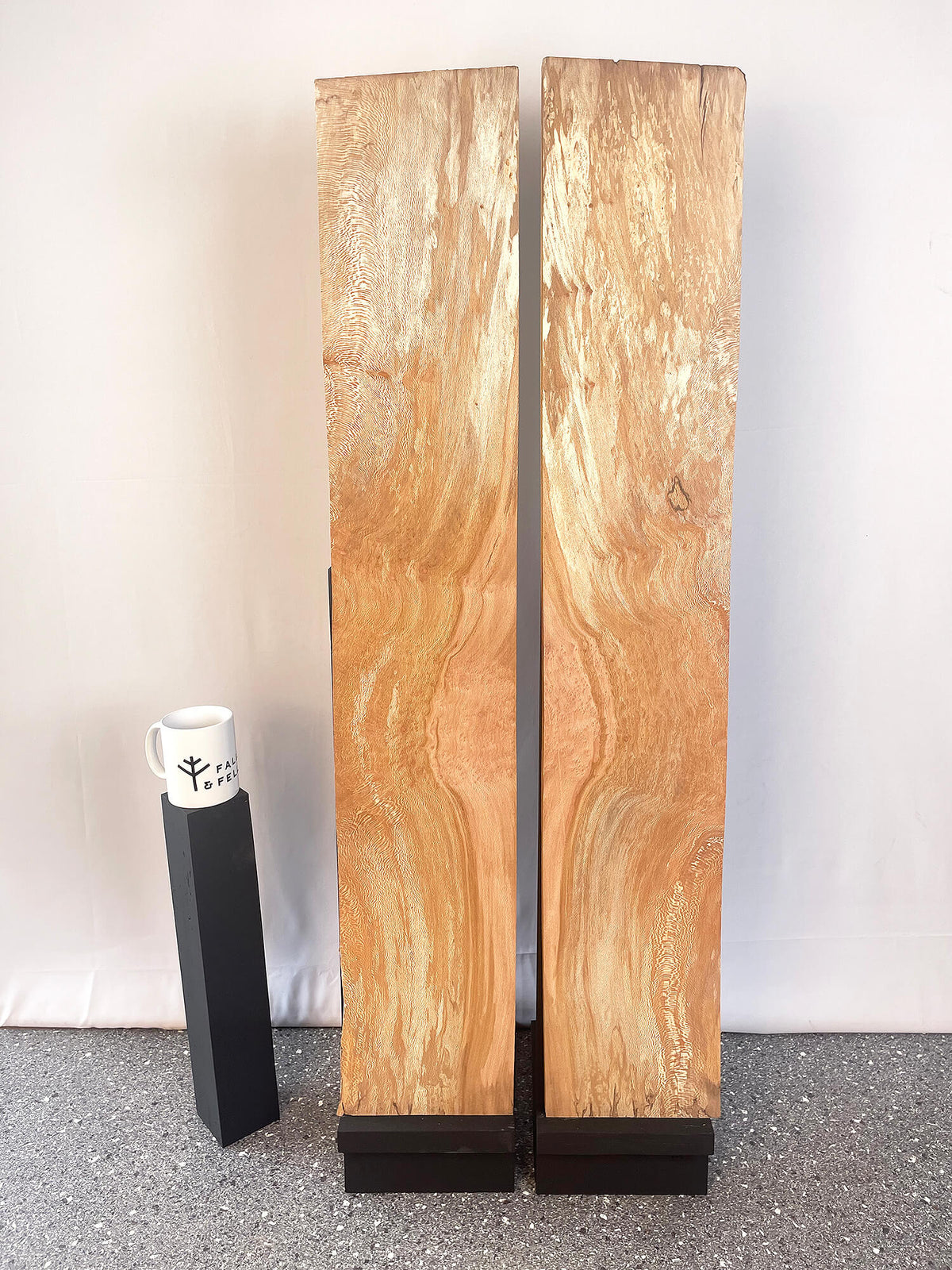 London Plane - Bookmatched Lace Boards