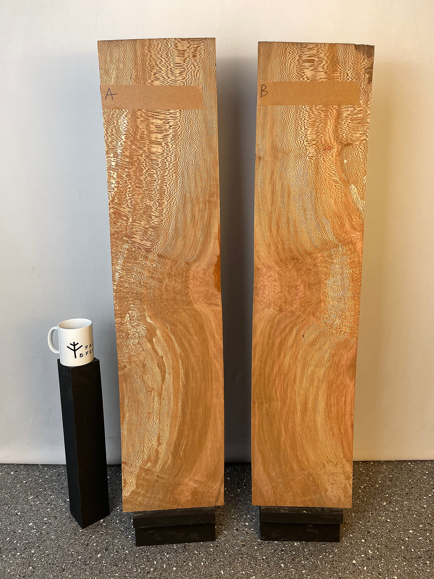 London Plane - Bookmatched Pair