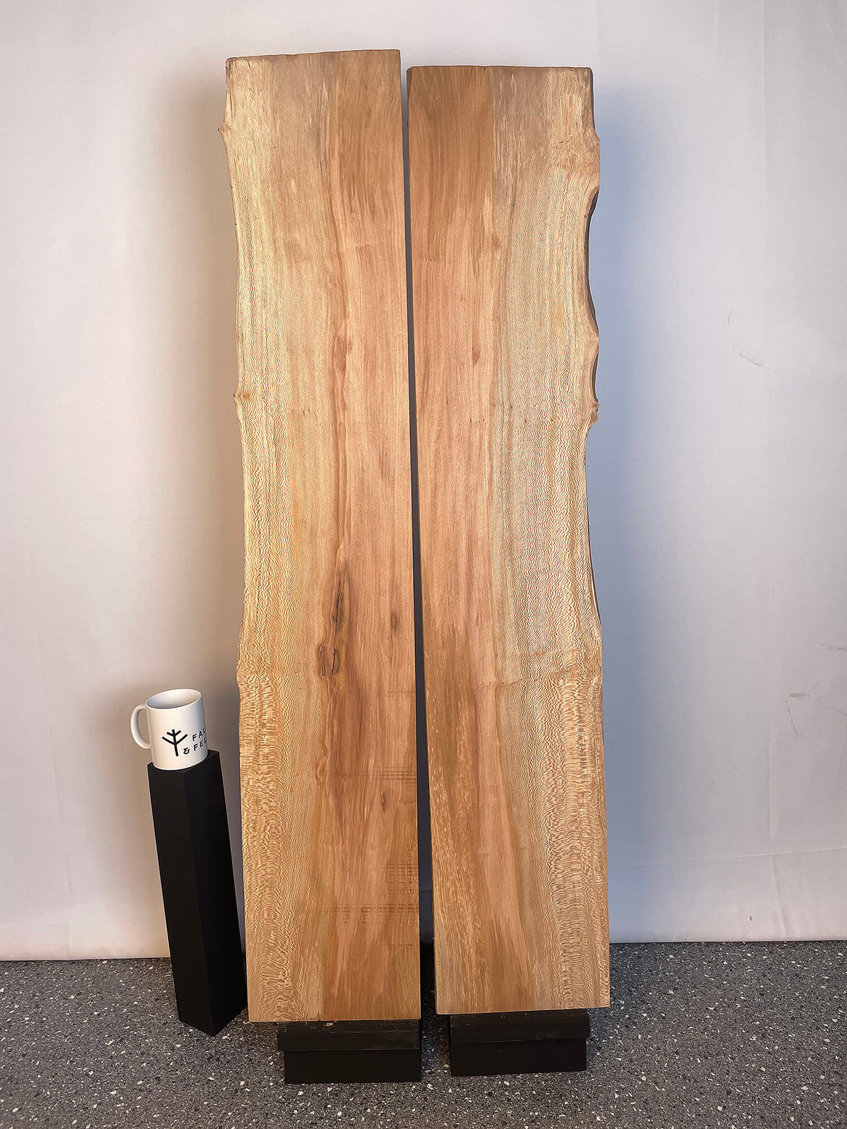 London Plane - Bookmatched Waney Edge Boards