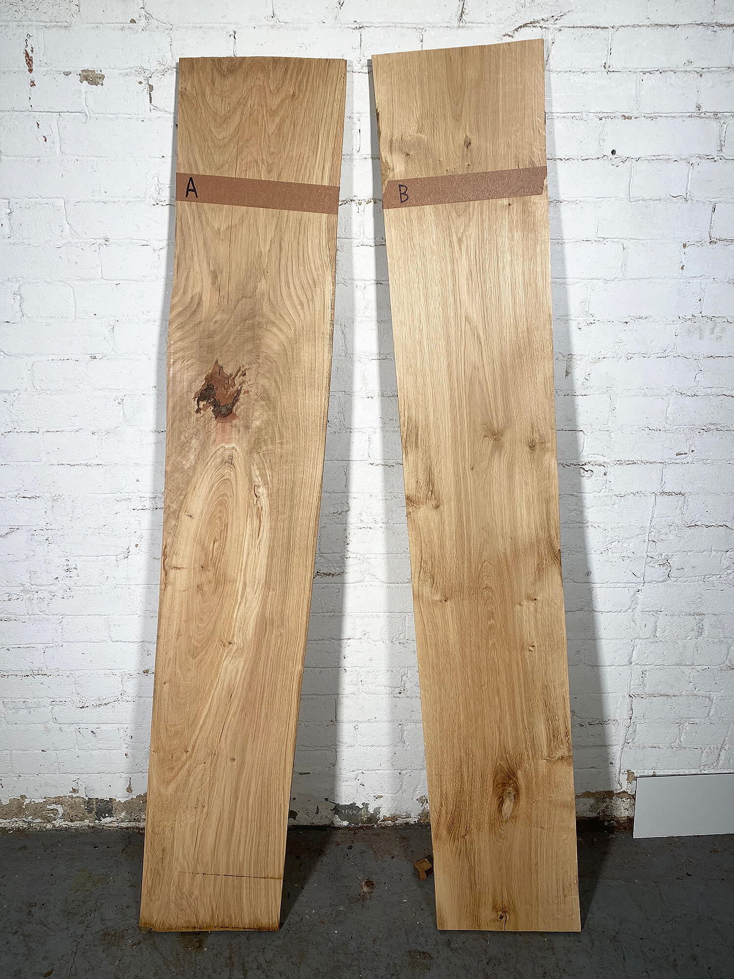 Oak - Medullary Rays Boards from Hawkhurst | Quartersawn Wood