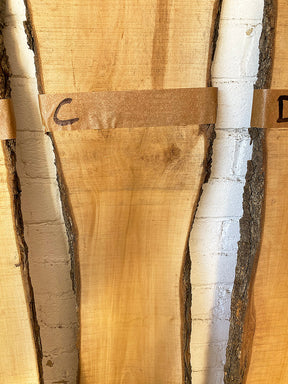 Pear - Rustic Double Live Edge Boards (Timber Pack)