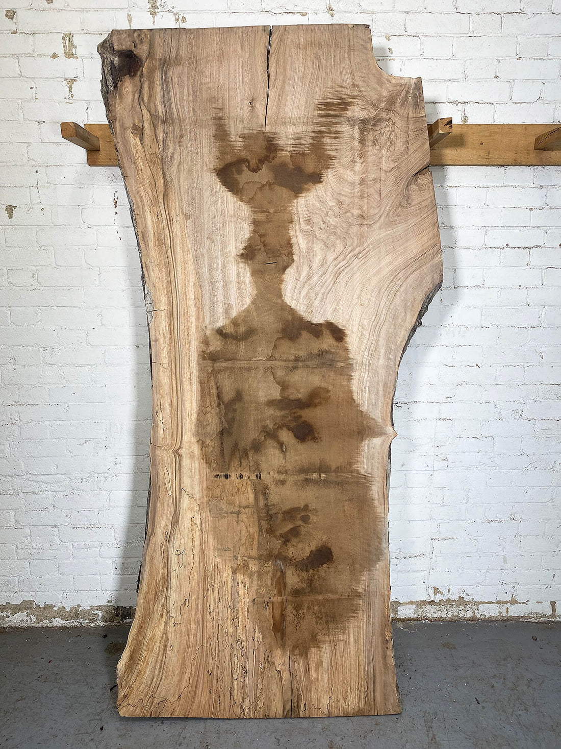 Walnut - Rustic Live Edge Slab from Birmingham | Spalted Timber
