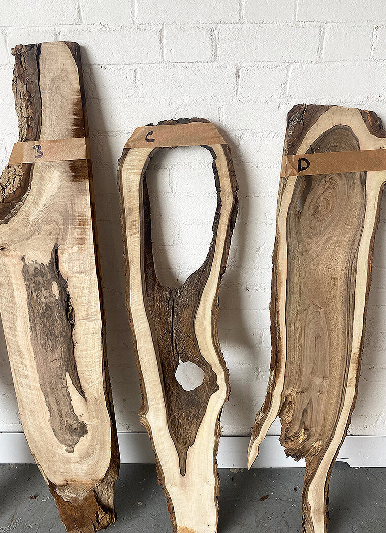 Rustic Boards Set Walnut - Rustic Wood Boards from Birmingham | English Timber