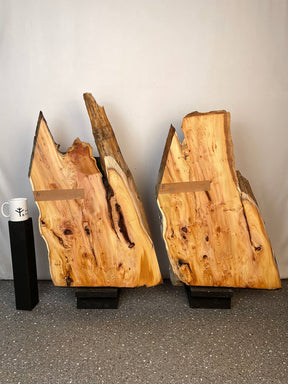 Yew - Double Live Edge Boards