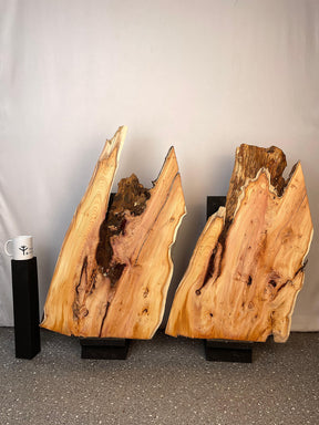 Yew - Double Live Edge Boards