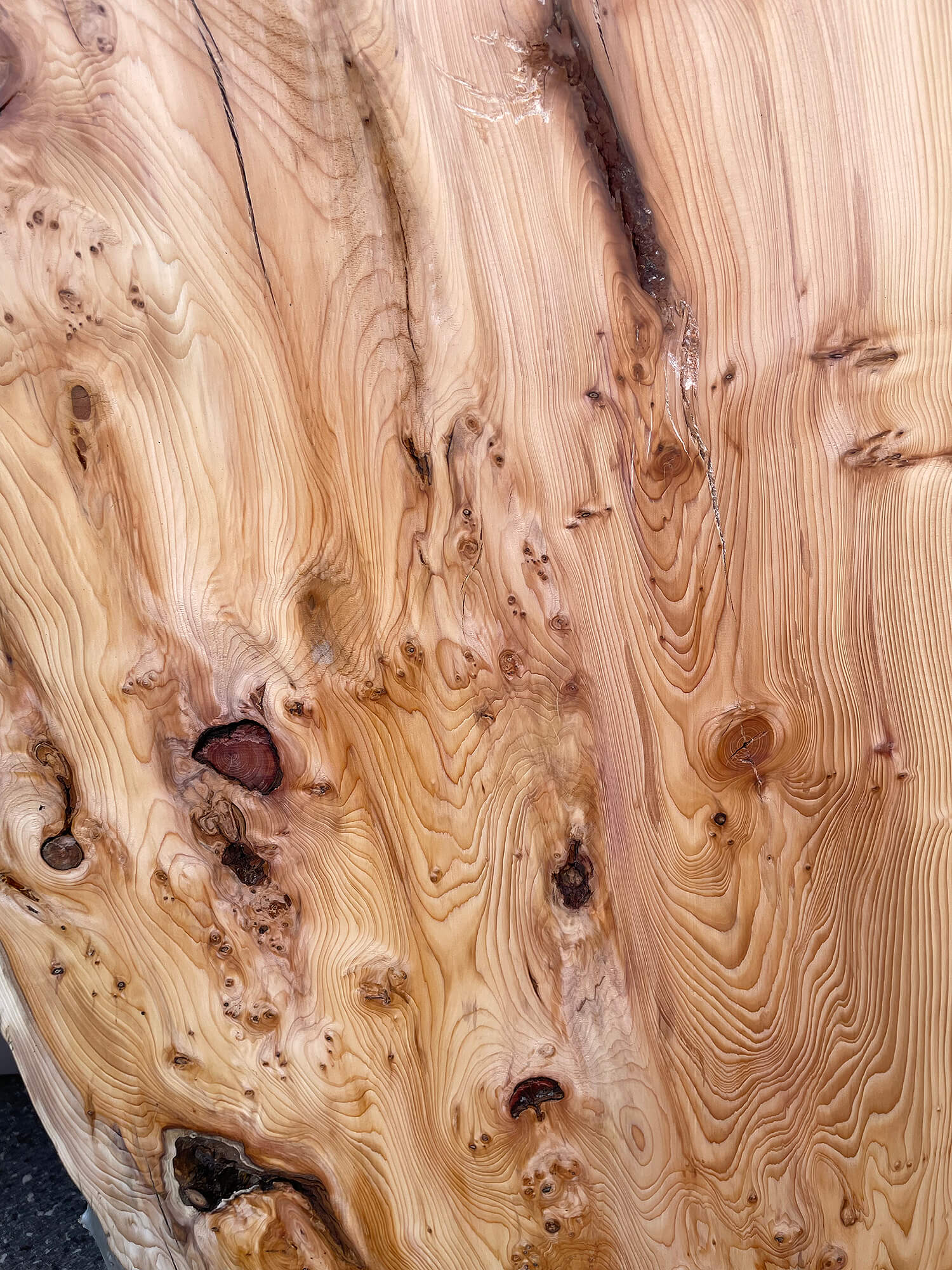 Yew - Double Live Edge Boards