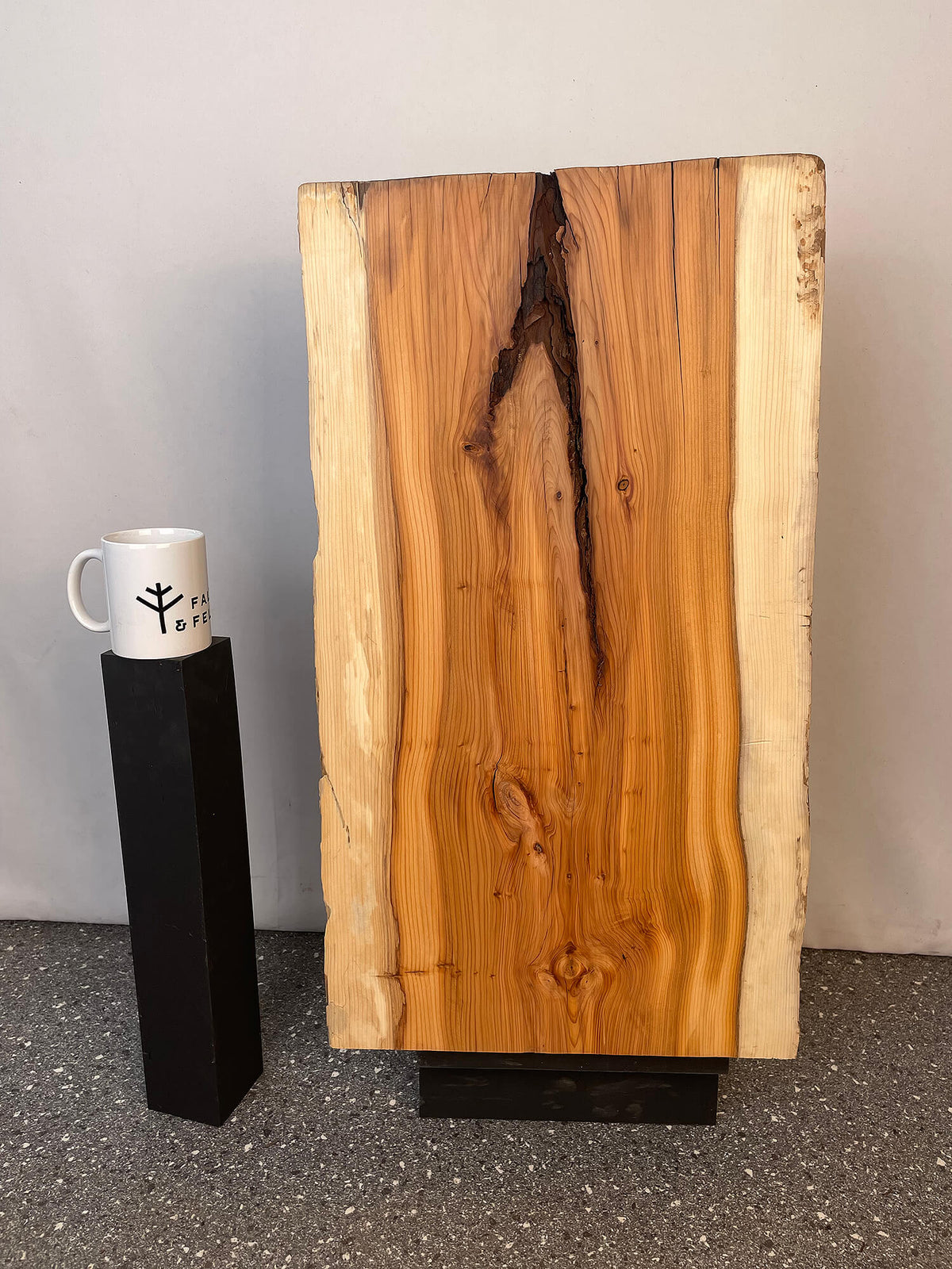Yew - Live Edge Board