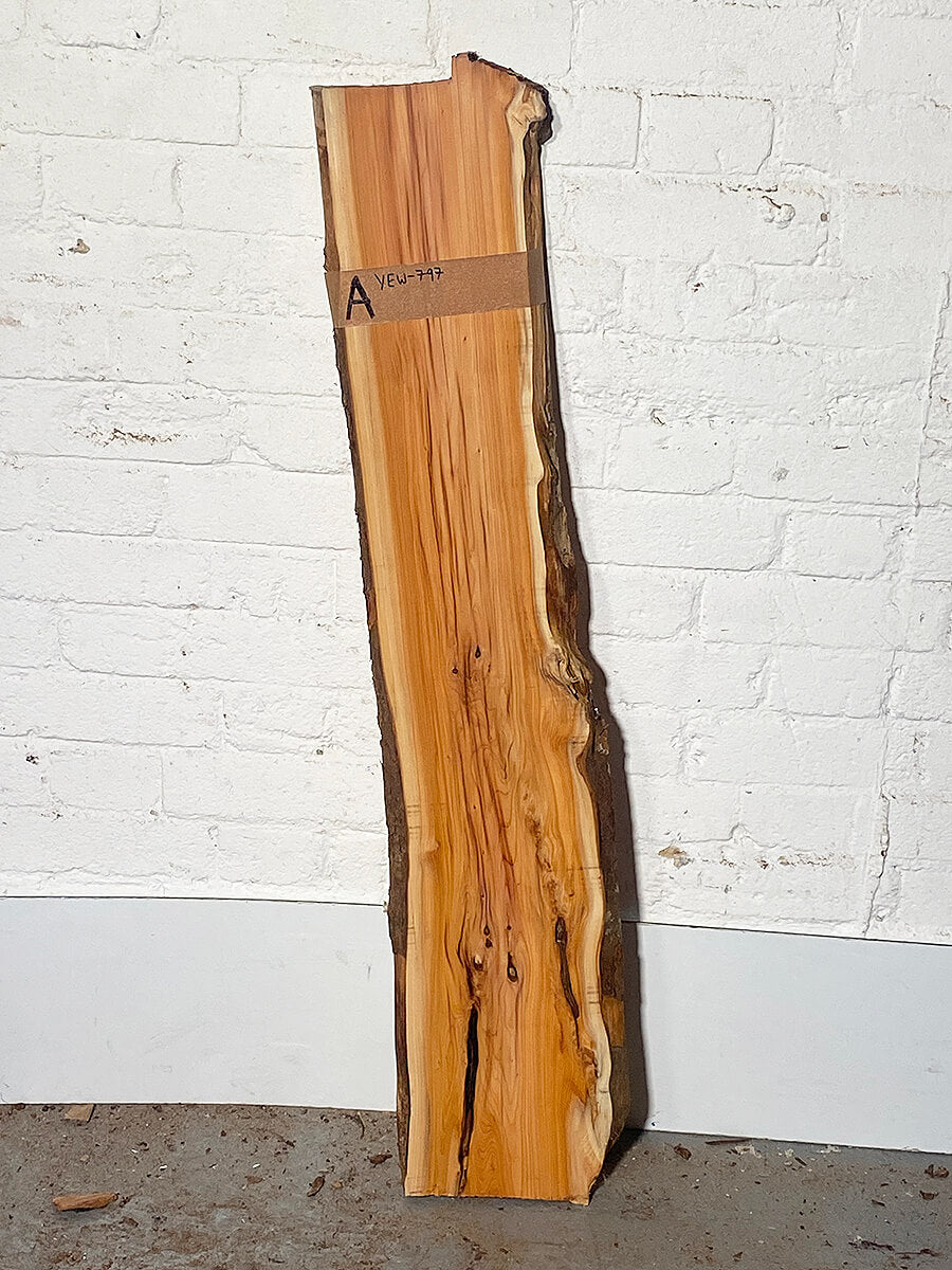 Yew - Live Edge Board