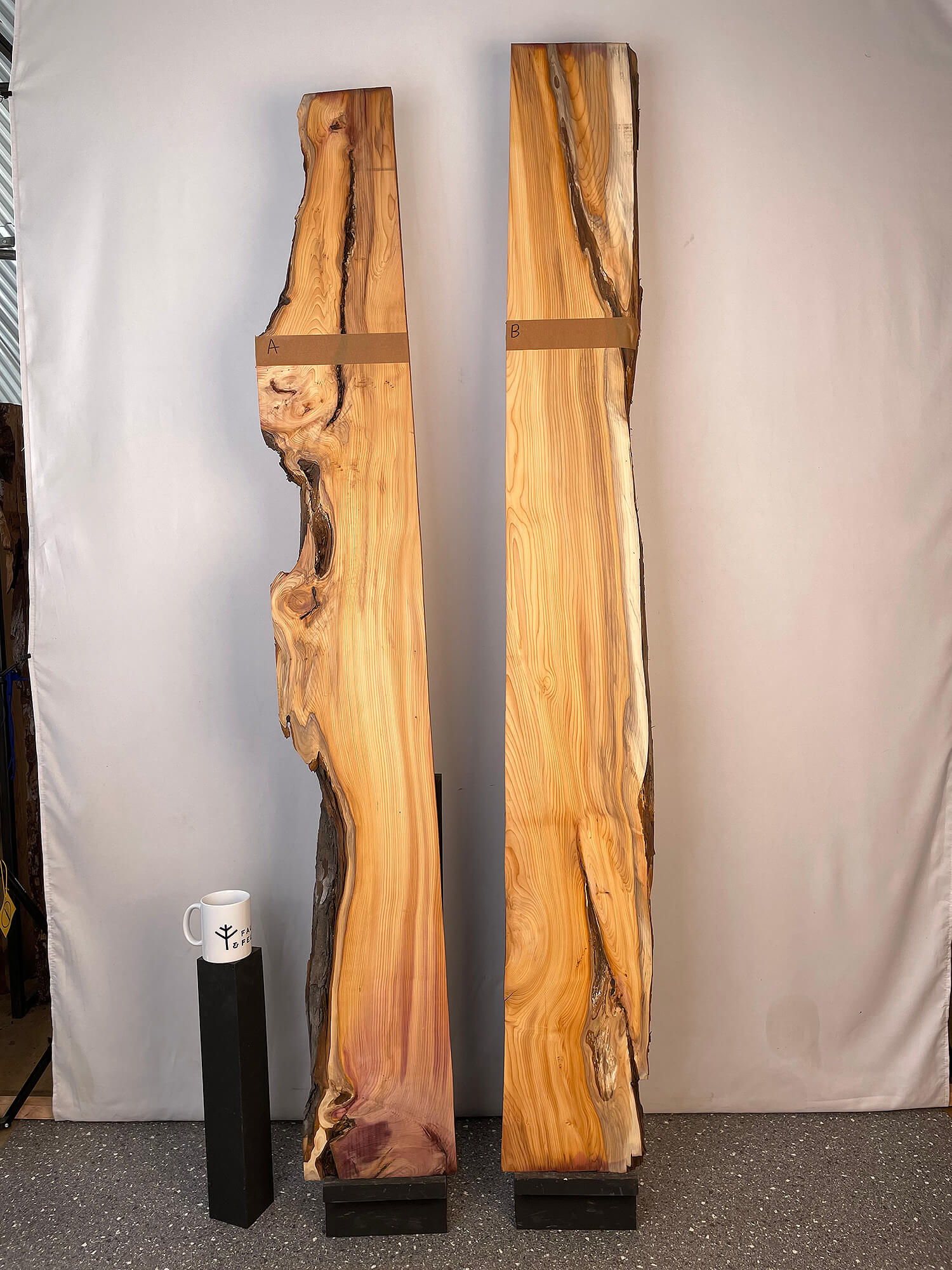 Yew - Live Edge Boards