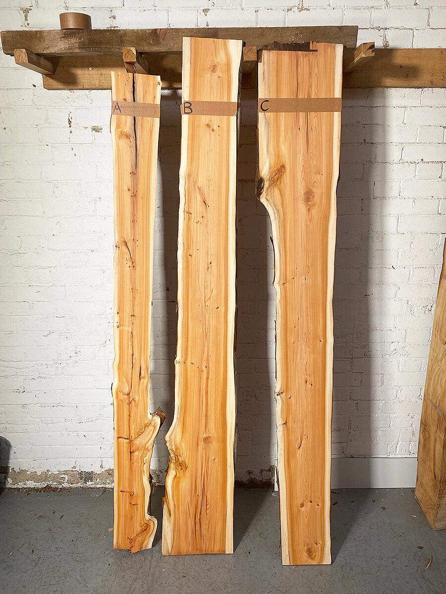 Yew - Live Edge Boards