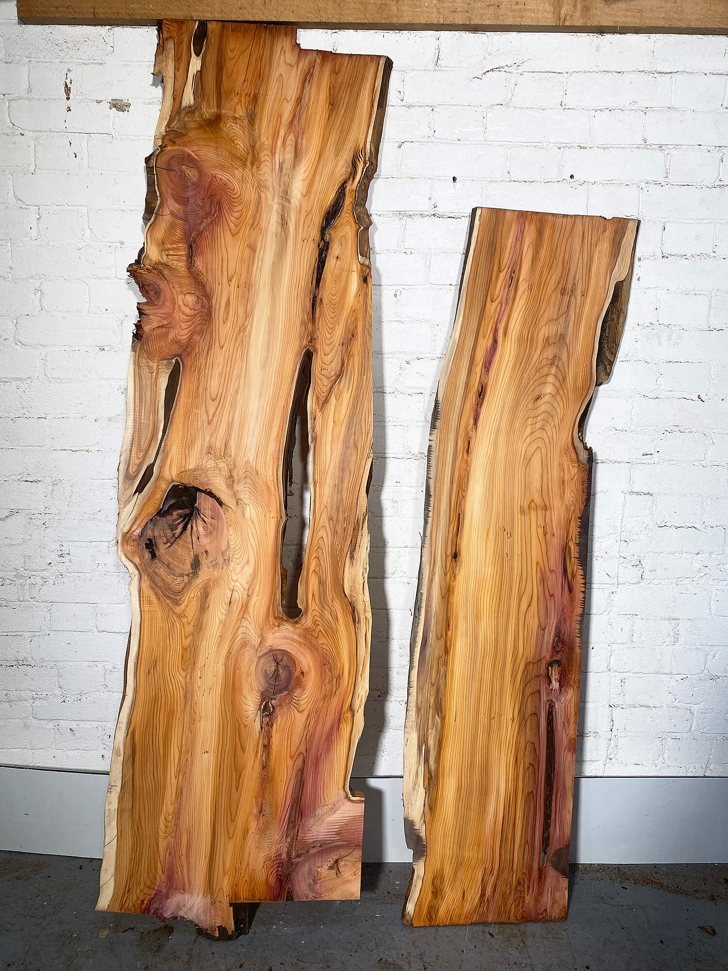 Yew - Live Edge Boards