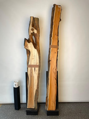 Yew - Live Edge Character Pair