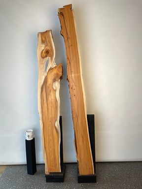 Yew - Live Edge Character Pair